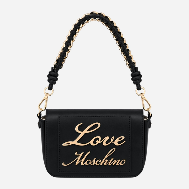 Torebka crossbody damska mała Love Moschino Borsa JC4116PP1ILM0000 Czarna (800070318011) - obraz 1