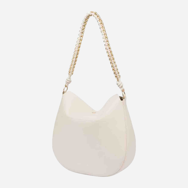 Сумка хобо жіноча середня Love Moschino Borsa JC4120PP1ILM0110 Молочна (800070318010) - зображення 2