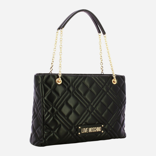Torba damska Love Moschino Borsa Quilted JC4145PP1LLA0000 Czarna (800070326570) - obraz 3