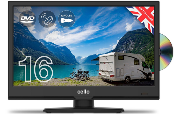 Телевизор 16" Cello C1620FS / 60 Гц / LED / T2 / DVD Б/В купить в ...