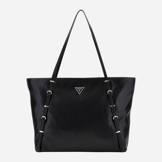 Сумка шопер жіноча Guess Levia HWBS8501230-BLA Чорна (800070326032) - зображення 1