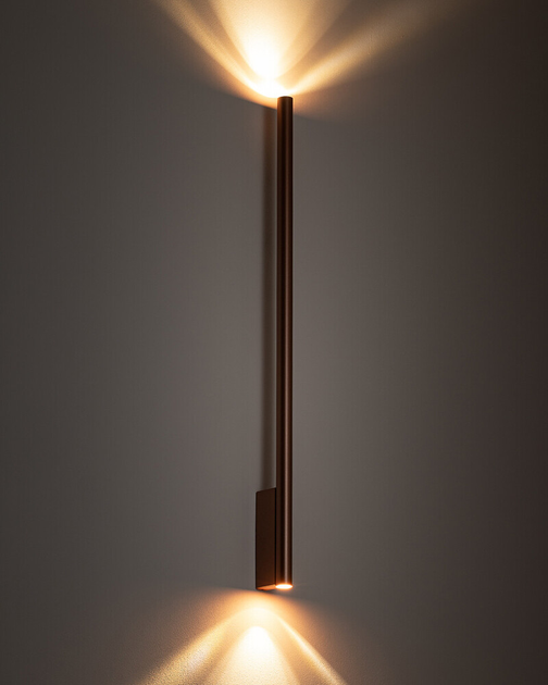Бра, настінний світильник Nowodvorski 10831 Laser Wall XL G9 2x10W IP20 Copper (10831) - изображение 3