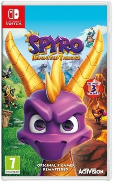 Гра Nintendo Switch Spyro Reignited Trilogy (Картридж) (5030917297540) - зображення 1