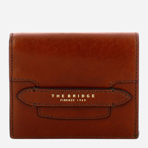 Портмоне чоловіче шкіряне The Bridge Lucrezia 01802401-14 Коричневе (800070327591) - зображення 1