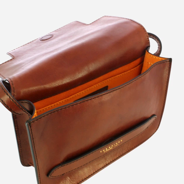 Torebka crossbody damska skórzana The Bridge Lucrezia 04192001-14 Brązowa (800070254170) - obraz 4