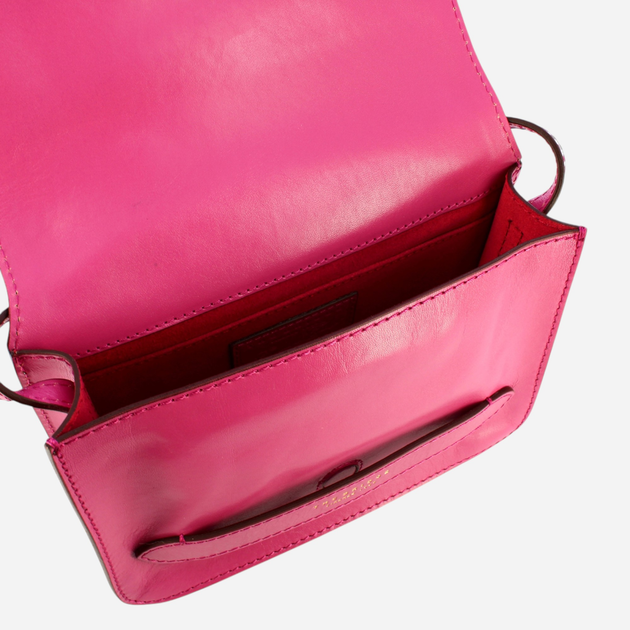 Torebka crossbody damska skórzana The Bridge Lucrezia 04193001-HH Różowa (800070317825) - obraz 4