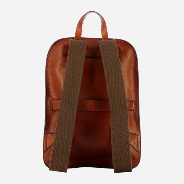 Plecak skórzany 10.6L The Bridge Ettore 063524D3-1A Brązowy (800070317844) - obraz 2