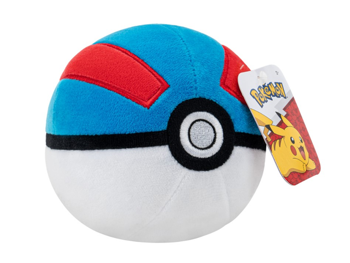 М'яка іграшка Pokemon Poke Ball 12 см PKW3540 (0191726707561) - зображення 2