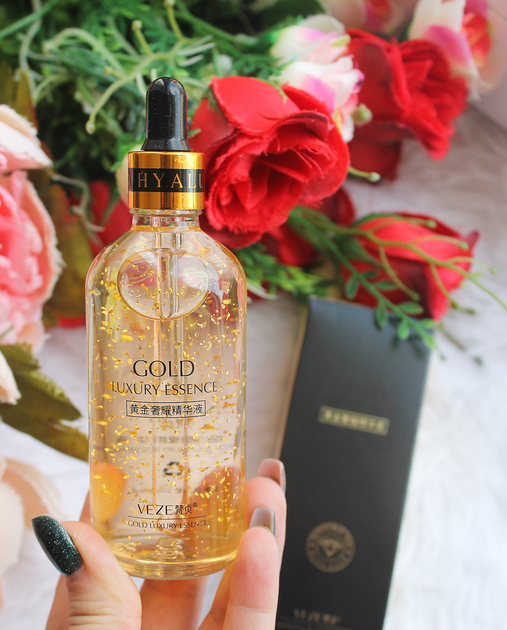 Сыворотка с частичками золота VEZE Gold Luxury Essence, 100 мл - изображение 2