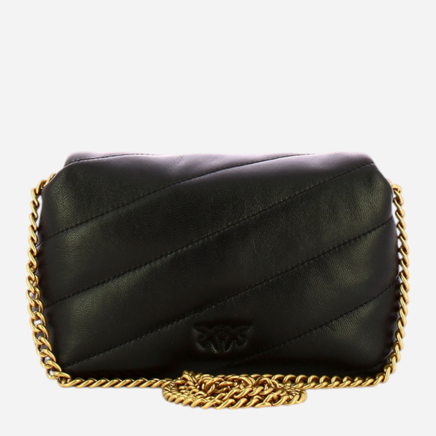 Torebka crossbody damska skórzana Pinko Love Puff Baby 100040A0F2-Z99Q Czarna (800070302012) - obraz 2