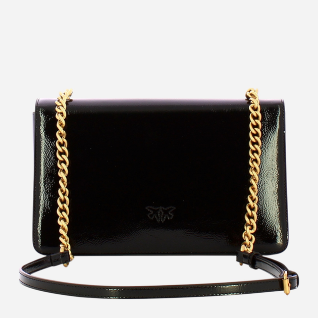 Torebka crossbody damska Pinko Love One Classic 103791A1UV-Z99Q Czarna (800070331900) - obraz 2