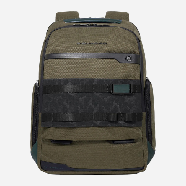 Рюкзак чоловічий 25 л Piquadro CA6386FX/VE Зелений (800070320724) - зображення 1