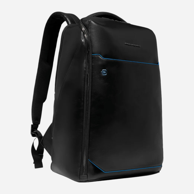 Plecak męski skórzany 18L Piquadro CA6591B2/N Czarny (800070326322) - obraz 3
