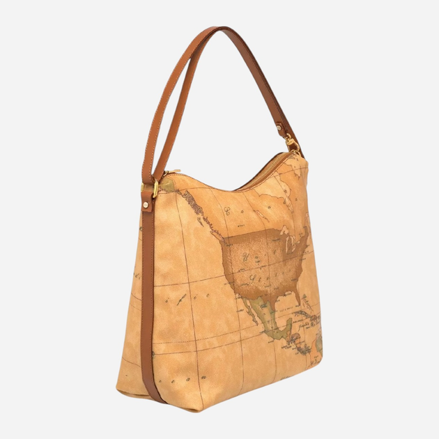 Torebka hobo damska Alviero Martini Sottospalla CD0766000-0010 Beżowa (800070212458) - obraz 2