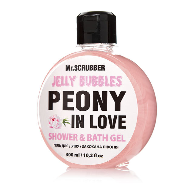 Гель для душа Влюблённый Пион Mr.SCRUBBER Shoer & Bath Gel Jelly Bubbles Peony in Love 300 мл - изображение 2