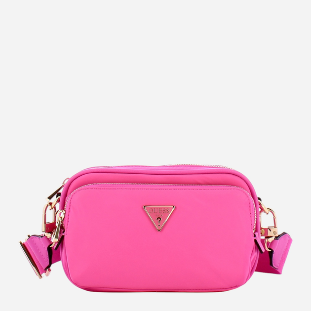 Torebka crossbody damska mała Guess Eco Gemma HWEYG839572-VVR Różowa (800070326041) - obraz 1
