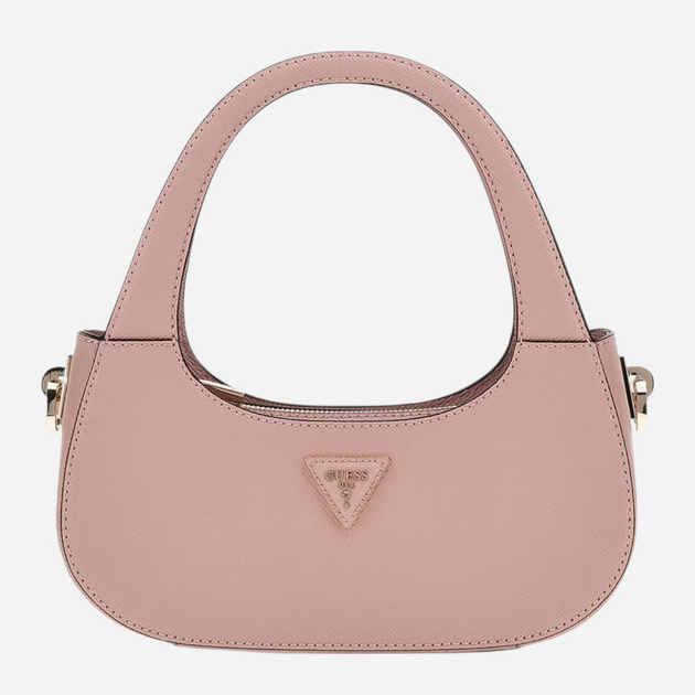 Сумка жіноча середня Guess Eco Jazlynn HWEZG952301-ROS Рожева (800070334877) - зображення 1