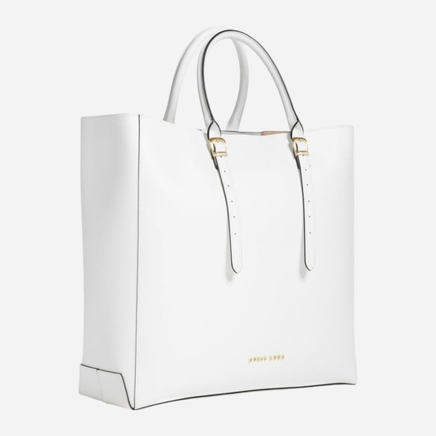 Torba shopper damska skórzana Guess Lady Luxe HWLLUXL1304-WHI Biała (800070312057) - obraz 3