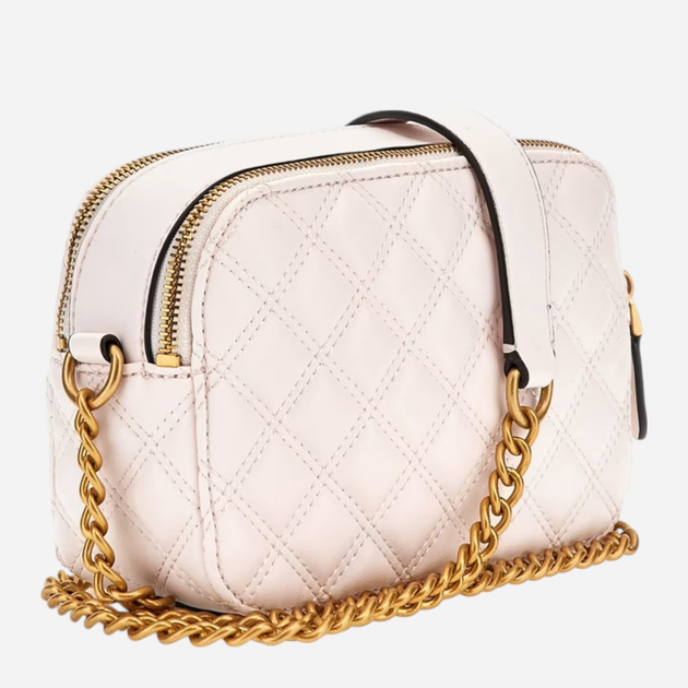 Torebka crossbody damska mała Guess Giully HWQA8748140-IVO Biała (800070316639) - obraz 2