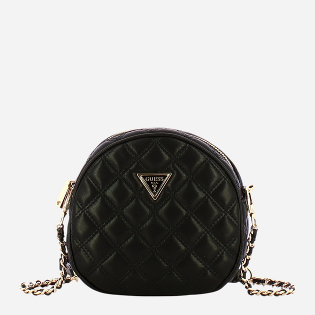 Torebka crossbody damska mała Guess Giully HWQG8748700-BLA Czarna (800070326134) - obraz 1