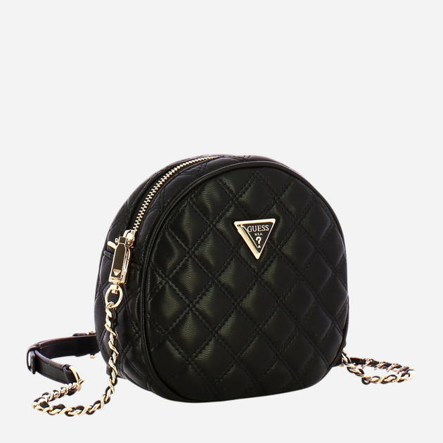 Torebka crossbody damska mała Guess Giully HWQG8748700-BLA Czarna (800070326134) - obraz 3
