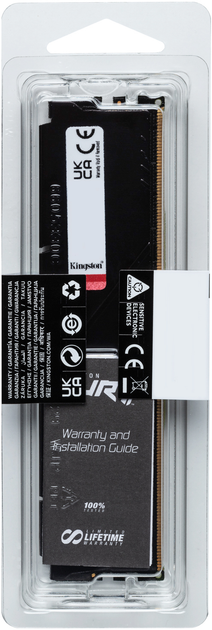 Pamięć RAM Kingston Fury DDR5-6000 8192MB PC5-48000 Beast Black (KF560C30BBE-8) - obraz 5