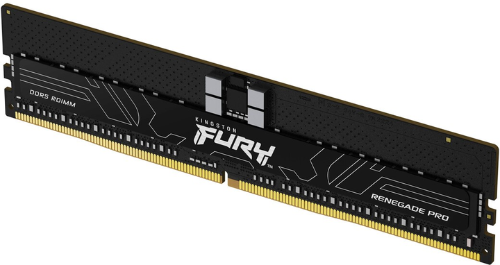 Оперативна пам'ять Kingston Fury DDR5-6000 131072MB PC5-48000 (Kit of 4x32768) Renegade Pro EXPO ECC Registered 1Rx4 Black (KF560R32RBEK4-128) - зображення 4