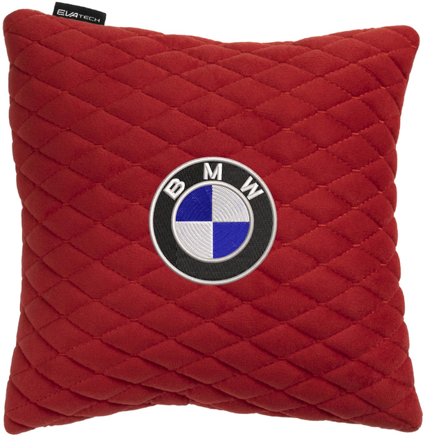 Подушка EVAtech 30 х 30 см BMW Червона з червоною ниткою від Rozetka на платформі USKIDKA Акція на Подушка EVAtech 30 х 30 см BMW Червона з червоною ниткою від Rozetka