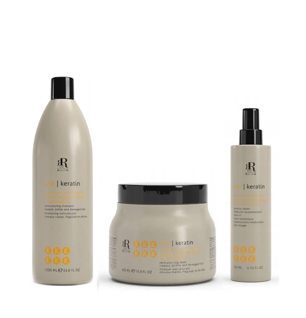 Набір для реконструкції пошкодженого волосся RLine KERATIN STAR Шампунь 1л., Маска 0,5л., спрей 200 мл. - Фото 1 Набір для реконструкції пошкодженого волосся RLine KERATIN STAR Шампунь 1л., Маска 0,5л., спрей 200 мл. - зображення 1