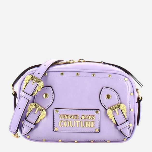 Torebka crossbody damska mała Versace Jeans 75VA4BFQZS442320 Fioletowa (800070309987) - obraz 1