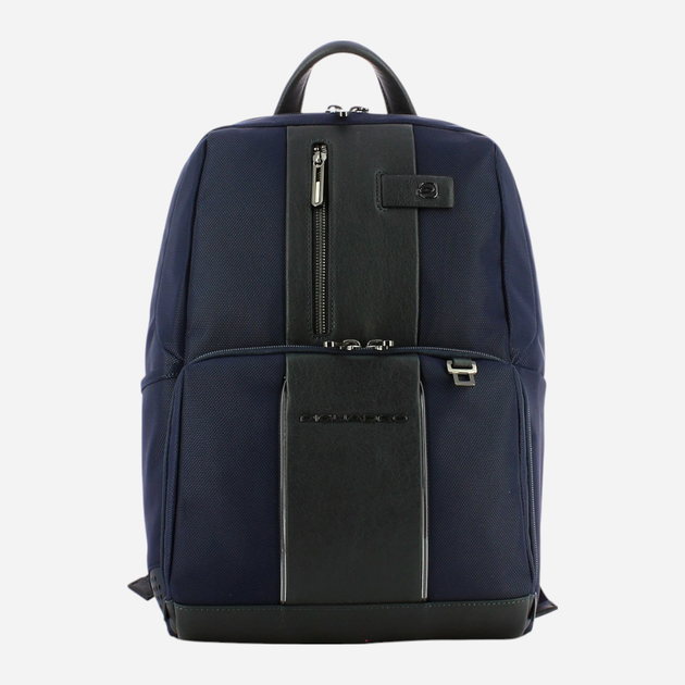 Plecak męski 17L Piquadro CA3214BR2L/BLU Ciemnogranatowy (800070174064) - obraz 1