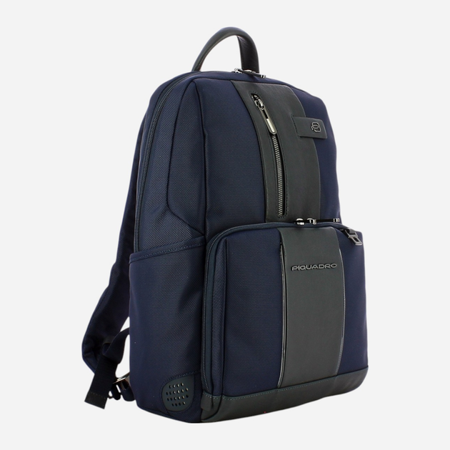 Plecak męski 17L Piquadro CA3214BR2L/BLU Ciemnogranatowy (800070174064) - obraz 3