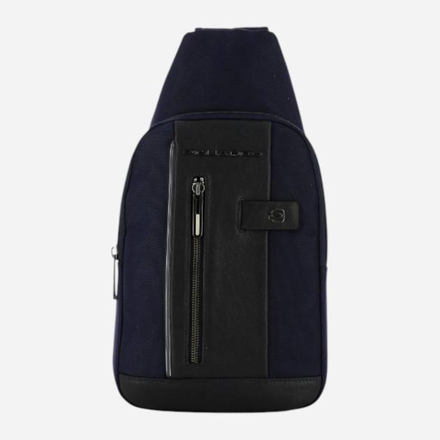 Сумка слінг чоловіча Piquadro CA4536BR2L/BLU Темно-синя (800070174078) - зображення 1