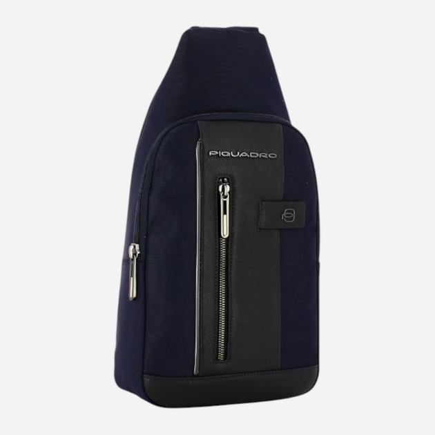 Сумка слінг чоловіча Piquadro CA4536BR2L/BLU Темно-синя (800070174078) - зображення 3