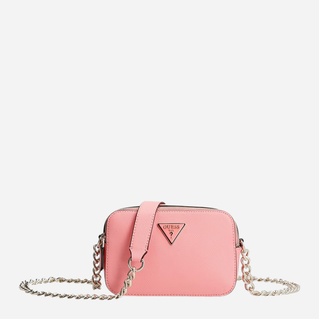 Сумка крос-боді через плече жіноча маленька Guess Noelle HWZG7879140-PIN Рожева (800070311342) - зображення 1