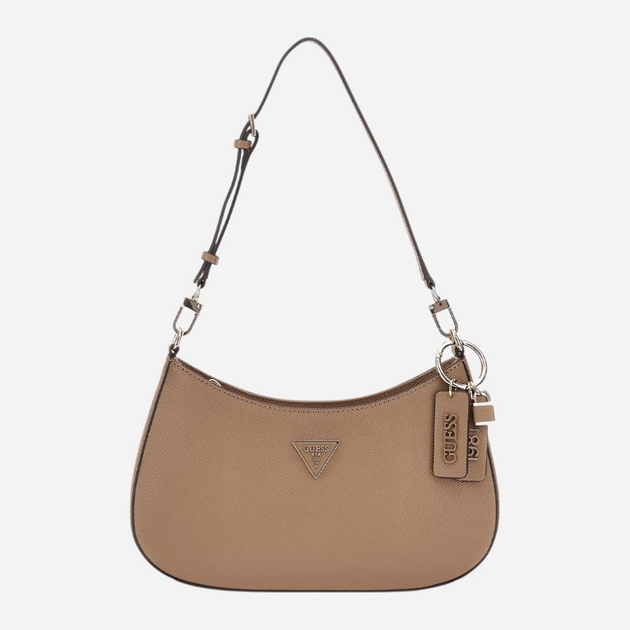 Сумка жіноча середня Guess Noelle HWZG7879180-DRT Коричнева (800070326171) - зображення 1