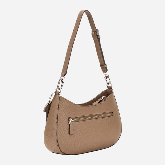 Сумка жіноча середня Guess Noelle HWZG7879180-DRT Коричнева (800070326171) - зображення 3