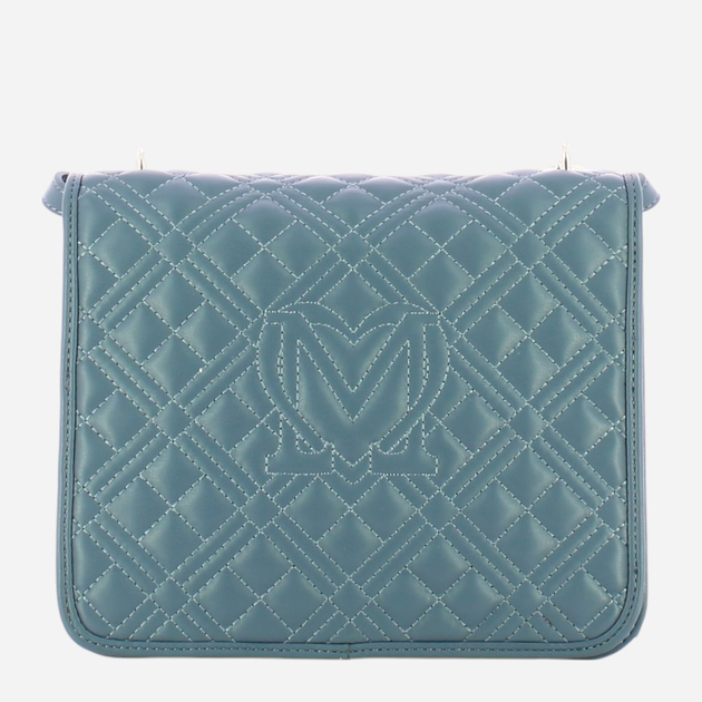 Torebka crossbody damska mała Love Moschino Borsa Chunky Chain JC4024PP1FLA0707 Ciemnogranatowa (800070301965) - obraz 2