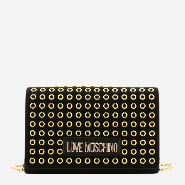 Сумка клатч жіноча Love Moschino Borsa JC4063PP1LLH100A Чорна (800070326588) - зображення 1