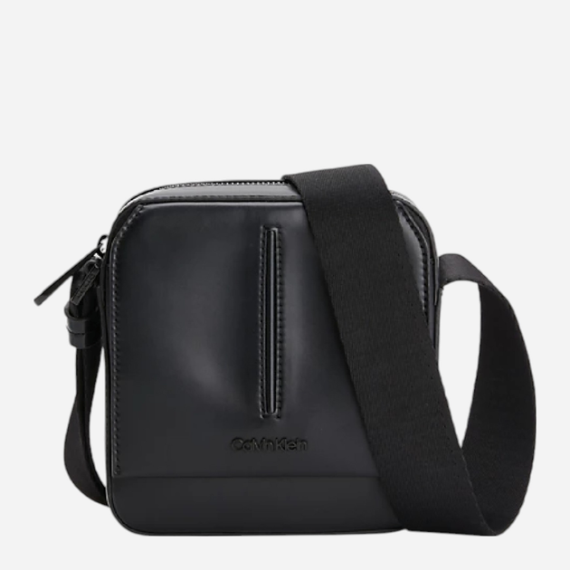 Сумка планшет чоловіча маленька Calvin Klein K50K510251-BAX Чорна (800070303014) - зображення 1