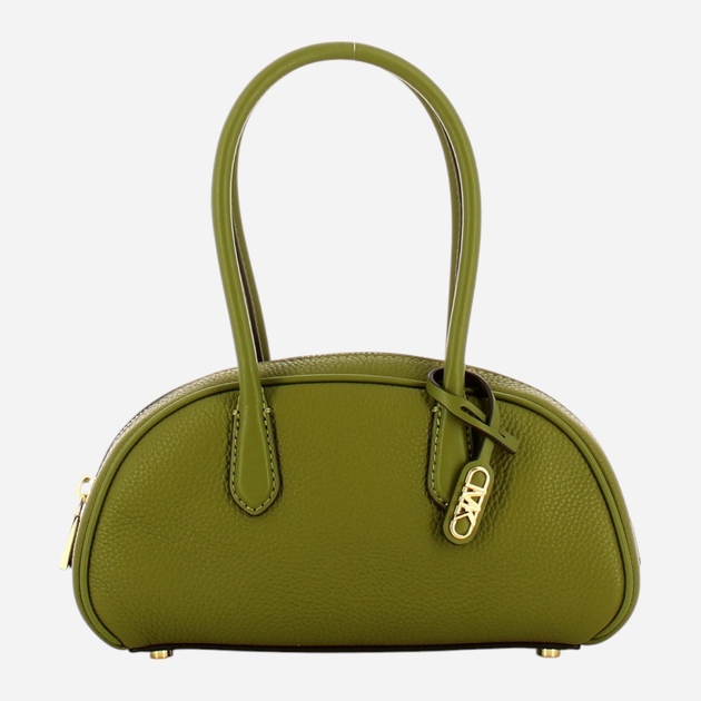 Torebka bagietka damska skórzana Michael Kors Lulu 30T4G1US5T-334 Zielona (800070326559) - obraz 1