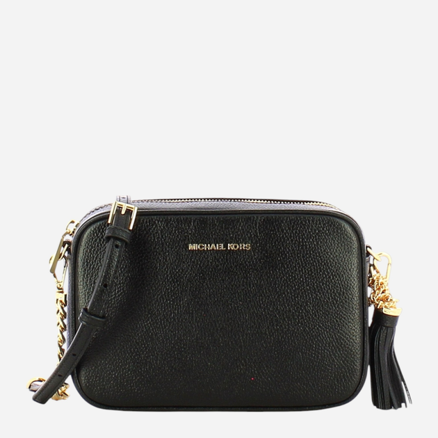 Torebka crossbody damska skórzana Michael Kors 32F7GGNM8L-001 Czarna (800070263193) - obraz 1