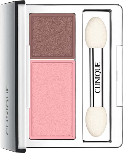 Cienie do powiek Clinique All About Shadow Duo Strawberry Fudge 2.2 g (192333201213) - obraz 1