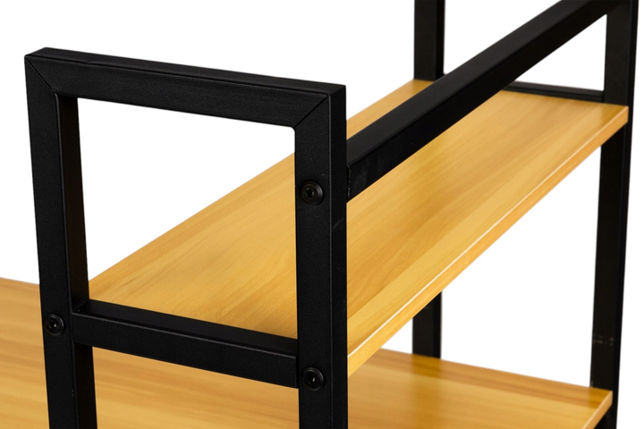 Комп'ютерний стіл ModernHome by Multistore з полицями світлий дуб (PJJCT0005-302) - зображення 4