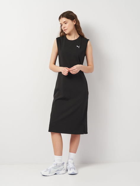 Сукня міді літня жіноча Puma Ess Dress 68564301 S Black (4067983669927) - зображення 3