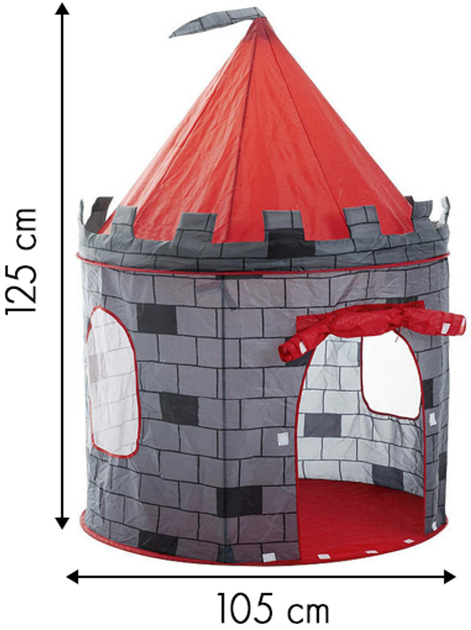 Namiot dla dzieci Iplay Zamek Rycerza (6958868887360) - obraz 5