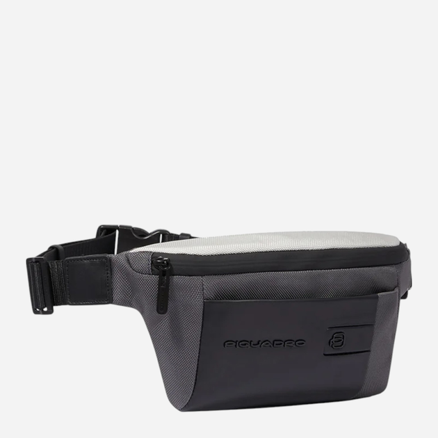 Сумка поясна чоловіча Piquadro CA2174BR2S/GRN Сіра (800070320761) - зображення 3