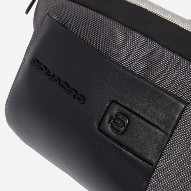 Сумка поясна чоловіча Piquadro CA2174BR2S/GRN Сіра (800070320761) - зображення 5