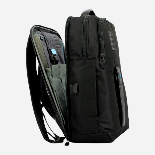 Рюкзак чоловічий 22.5 л Piquadro CA4174P16/CHEVN Чорний (800070067135) - зображення 4