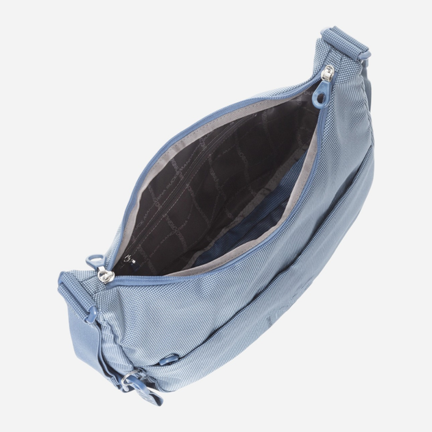 Сумка хобо жіноча велика Mandarina Duck MD20 P10QMT27-04S Темно-синя (800070315502) - зображення 4